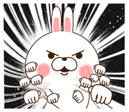 Dependent rabbit 2 sticker #9300810