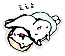 Languid answer 2 sticker #9301265