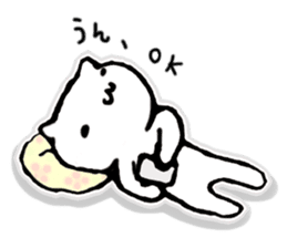 Languid answer 2 sticker #9301281