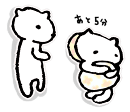 Languid answer 2 sticker #9301290