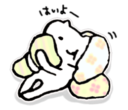 Languid answer 2 sticker #9301298