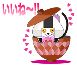 Plastic shopping bag rabbit -6 sticker #9301352