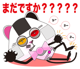 Plastic shopping bag rabbit -6 sticker #9301370