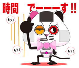 Plastic shopping bag rabbit -6 sticker #9301373