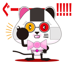 Plastic shopping bag rabbit -6 sticker #9301380