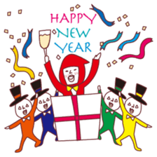 AkaisanJanuary February March sticker sticker #9301385