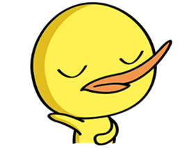 Single Duck sticker #9301627