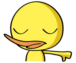 Single Duck sticker #9301643