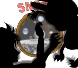 Rabbit in the hole sticker #9302244