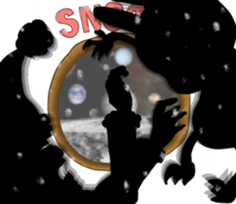 Rabbit in the hole sticker #9302254