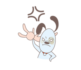 Blue Dog! sticker #9302524