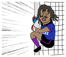 Legend soccer player sticker #9302607