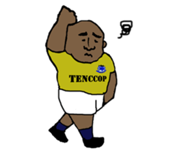 Legend soccer player sticker #9302609