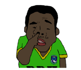 Legend soccer player sticker #9302611