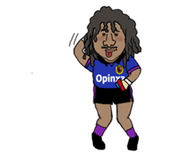 Legend soccer player sticker #9302621