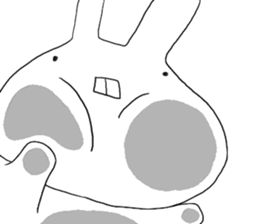 aka projecting teeth sticker #9302663