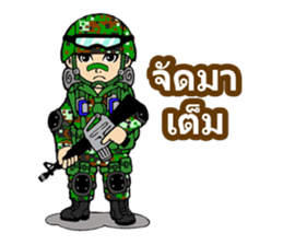 Sgt.Little-man Ver.2 sticker #9302984