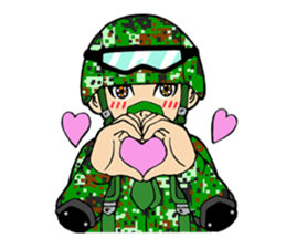 Sgt.Little-man Ver.2 sticker #9302989