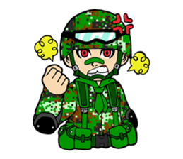 Sgt.Little-man Ver.2 sticker #9302999