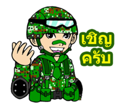 Sgt.Little-man Ver.2 sticker #9303010
