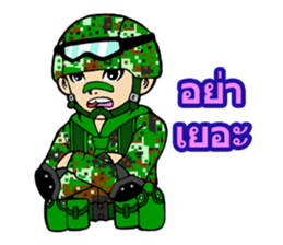 Sgt.Little-man Ver.2 sticker #9303013