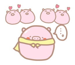 Winter Buta Manju sticker #9303091