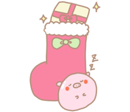 Winter Buta Manju sticker #9303097