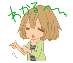 Girls Usual Talk 2 sticker #9303358