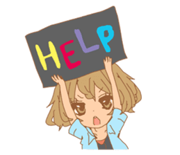 Girls Usual Talk 2 sticker #9303378