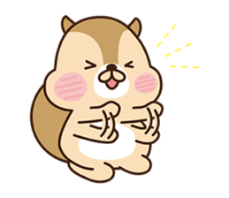 Lazy Squirrel vol.2 sticker #9303425