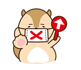 Lazy Squirrel vol.2 sticker #9303426