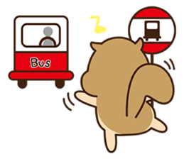 Lazy Squirrel vol.2 sticker #9303430