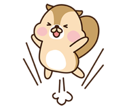 Lazy Squirrel vol.2 sticker #9303432