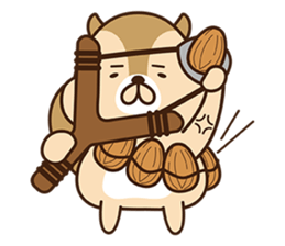 Lazy Squirrel vol.2 sticker #9303440