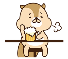 Lazy Squirrel vol.2 sticker #9303448