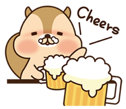 Lazy Squirrel vol.2 sticker #9303449