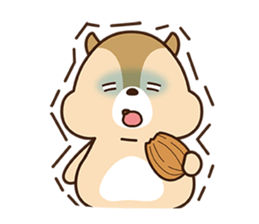 Lazy Squirrel vol.2 sticker #9303458