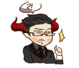 Demon Dad and the Dead Daughter sticker #9304275