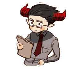 Demon Dad and the Dead Daughter sticker #9304278