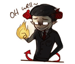 Demon Dad and the Dead Daughter sticker #9304279