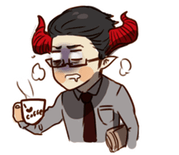 Demon Dad and the Dead Daughter sticker #9304281