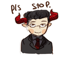 Demon Dad and the Dead Daughter sticker #9304283