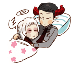 Demon Dad and the Dead Daughter sticker #9304285