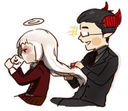 Demon Dad and the Dead Daughter sticker #9304290