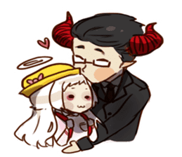 Demon Dad and the Dead Daughter sticker #9304291