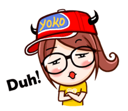 yoko Sister"2" sticker #9304330