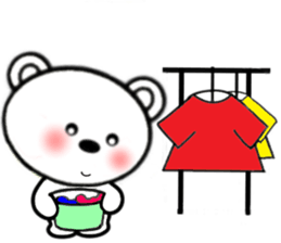 Bear is cute ! (Everyday life) [English] sticker #9304426