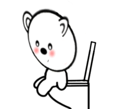 Bear is cute ! (Everyday life) [English] sticker #9304428