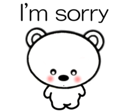 Bear is cute ! (Everyday life) [English] sticker #9304445