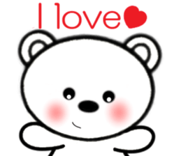 Bear is cute ! (Everyday life) [English] sticker #9304447